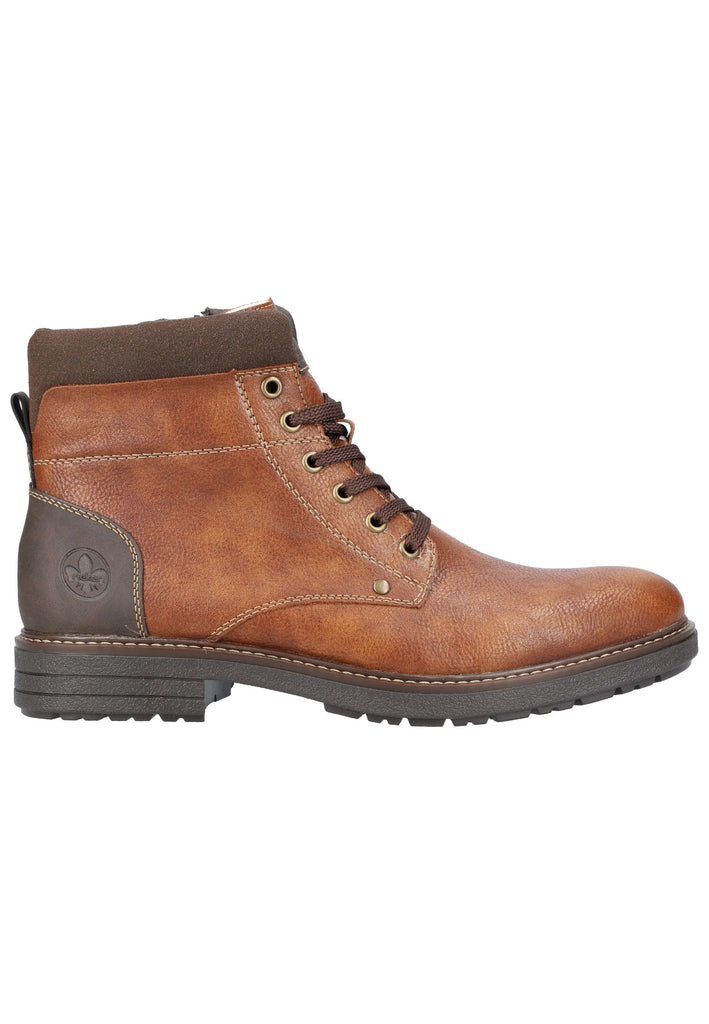Rieker Stiefelette Lederimitat toffee
