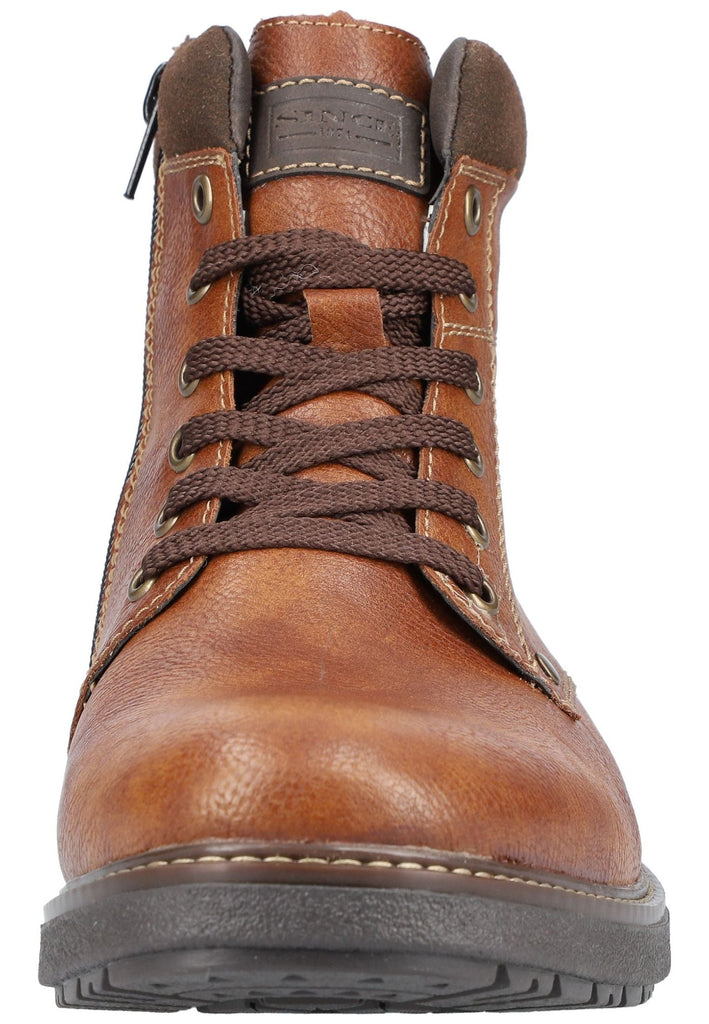 Rieker Stiefelette Lederimitat toffee