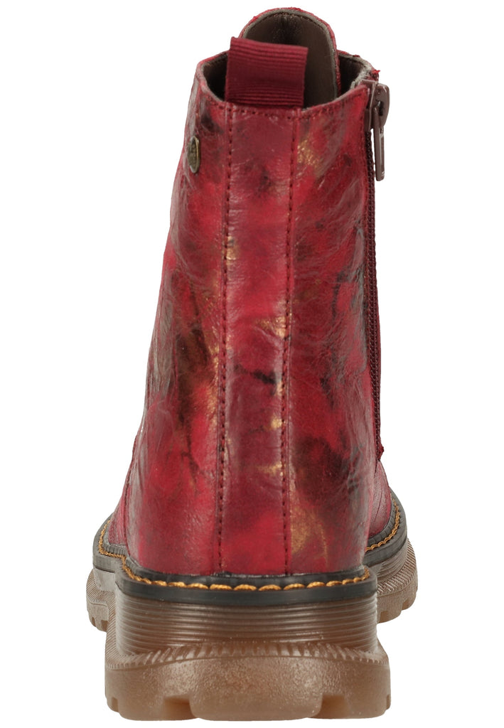 Rieker Stiefelette Lederimitat Vino Warmfutter
