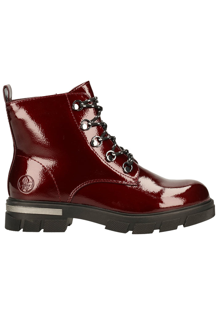 Rieker Stiefelette Lederimitat Vino Warmfutter