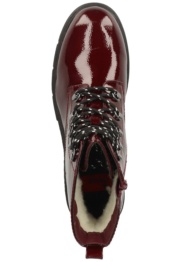 Rieker Stiefelette Lederimitat Vino Warmfutter