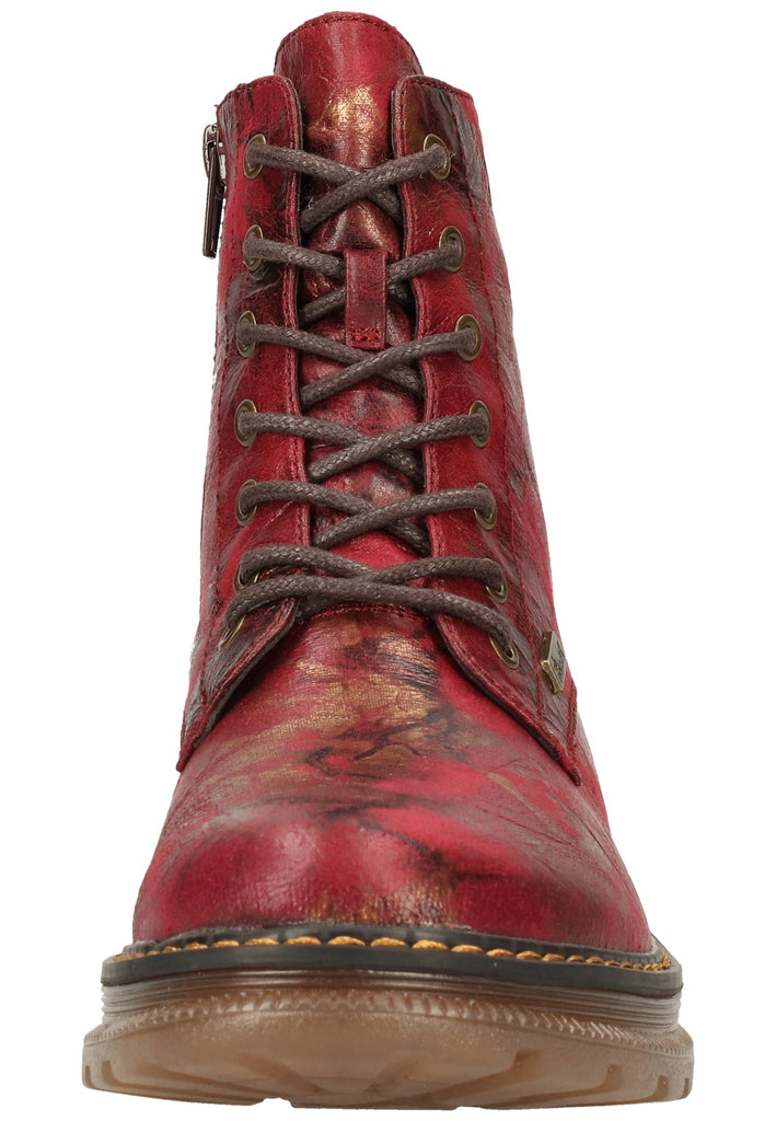 Rieker Stiefelette Lederimitat Vino Warmfutter