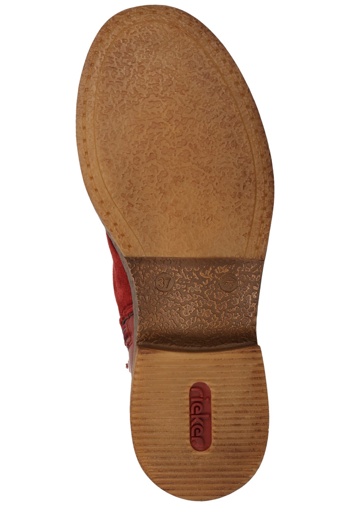 Rieker Stiefelette Lederimitat Wine