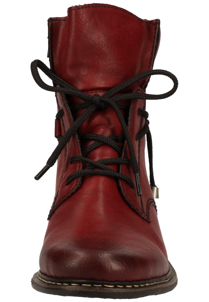 Rieker Stiefelette Lederimitat Wine Warmfutter