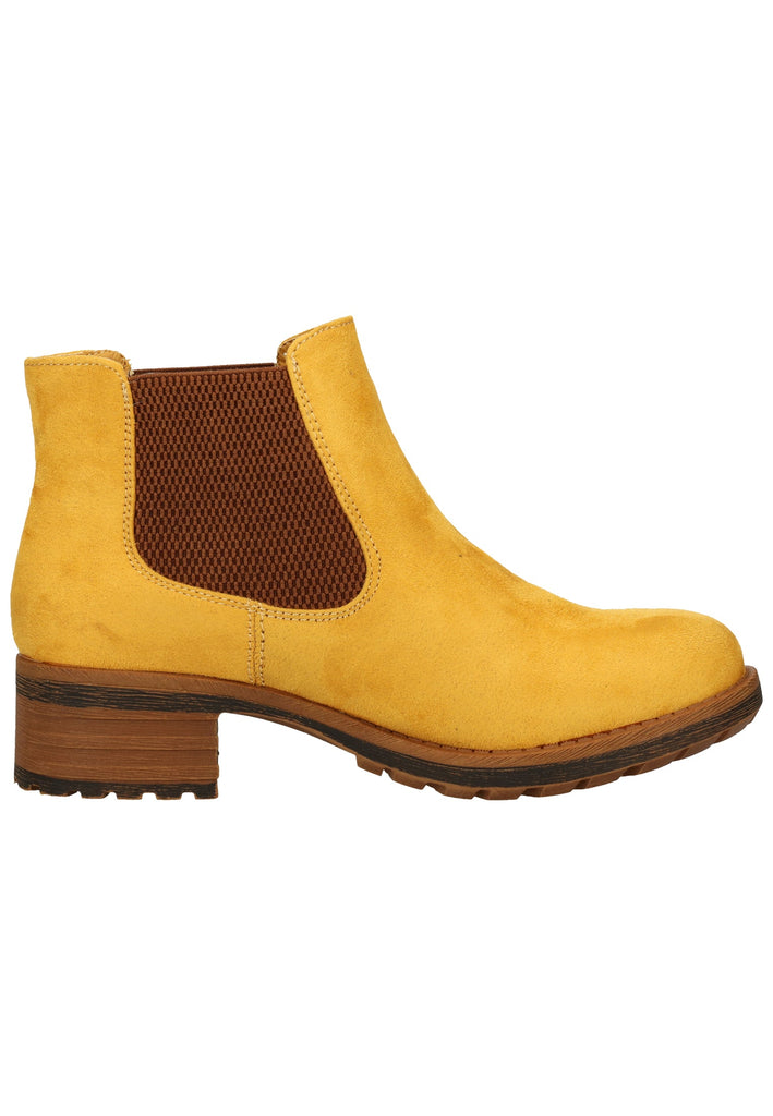 Rieker Stiefelette Textil Gelb