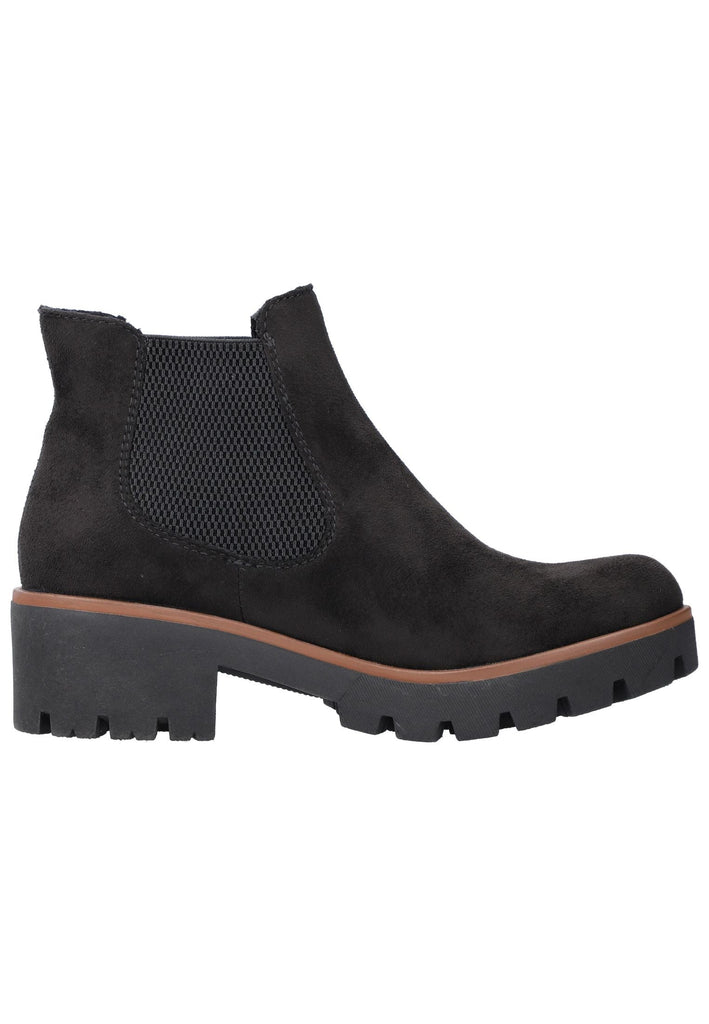 Rieker Stiefelette Textil Schwarz Warmfutter