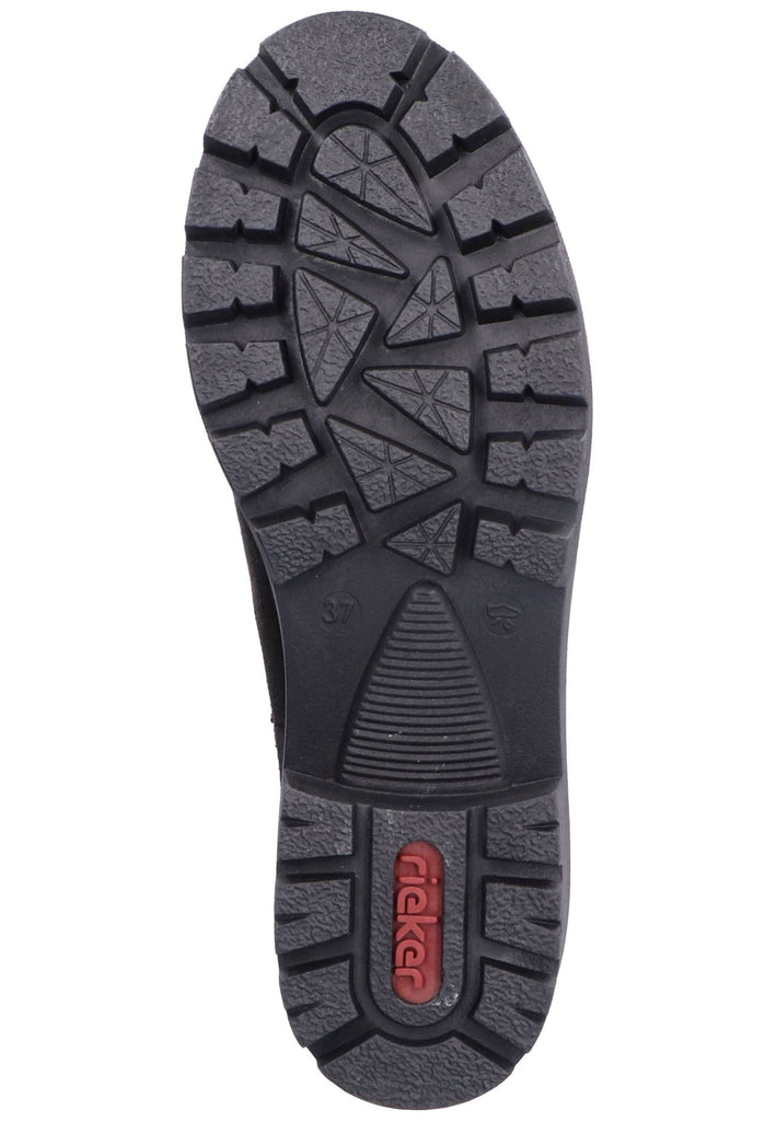 Rieker Stiefelette Textil Schwarz Warmfutter