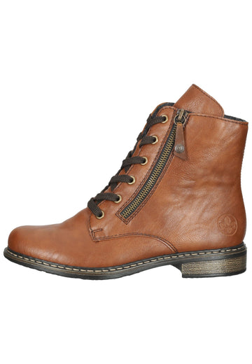 Stiefeletten Rieker Stiefelette Lederimitat Cuoio