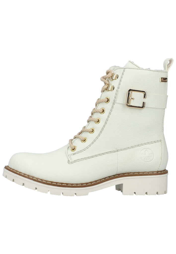 Stiefeletten Rieker Stiefelette Lederimitat Weiß