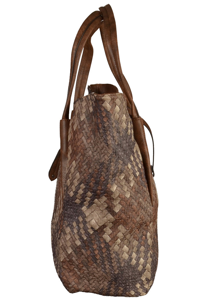 Rieker Taschen Lederimitat Braun