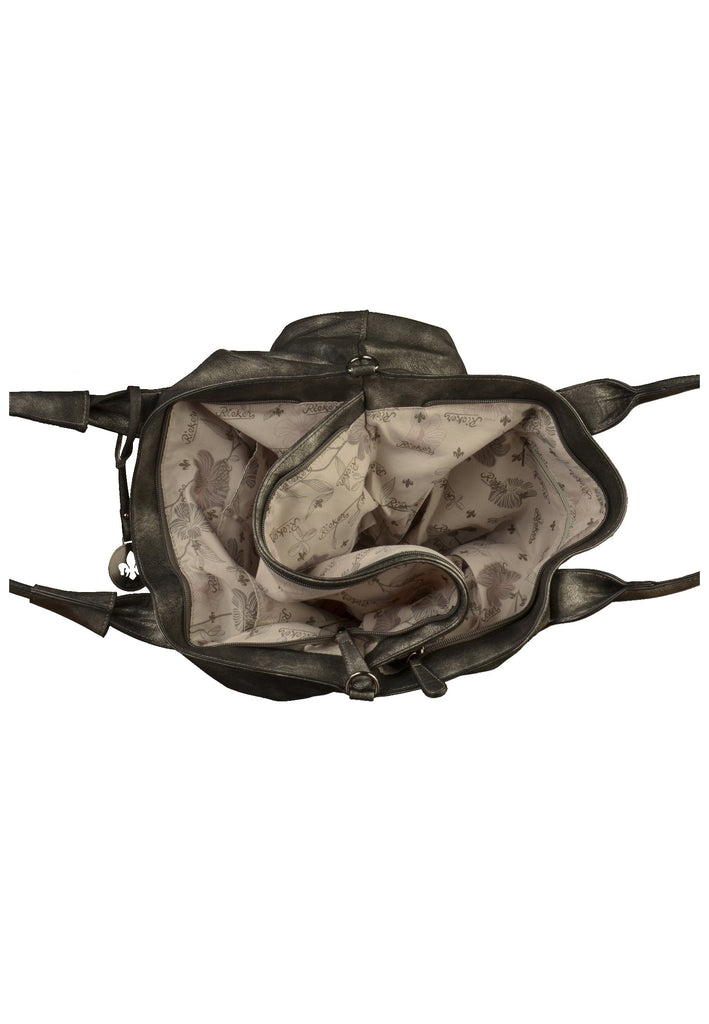 Rieker Taschen Lederimitat Silber