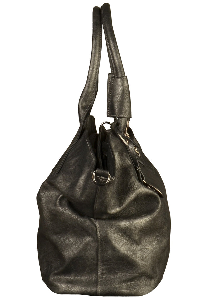 Rieker Taschen Lederimitat Silber