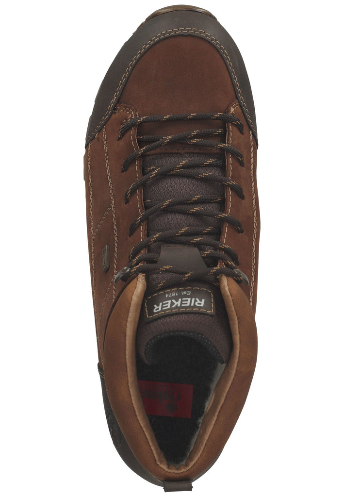 Rieker Wanderschuhe Leder Braun Warmfutter