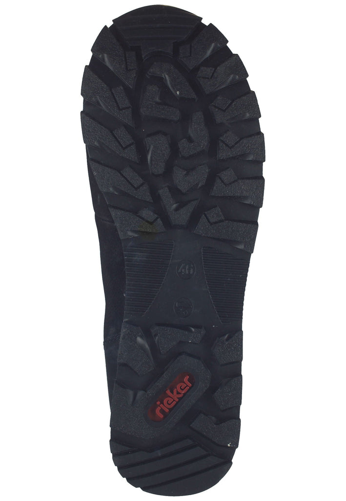 Rieker Wanderschuhe Leder Schwarz