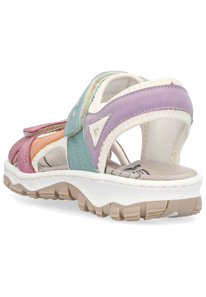 Rieker Wanderschuhe Lederimitat Multicolor