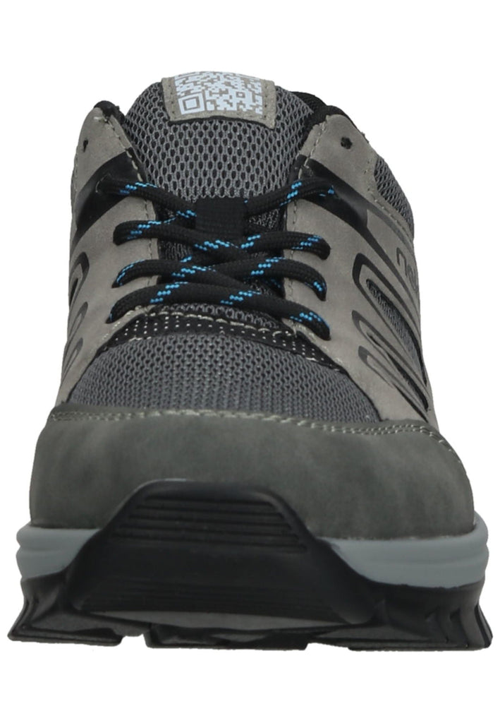 Rieker Wanderschuhe Lederimitat/Textil Grau/Schwarz