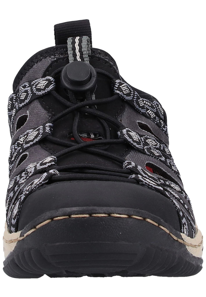 Rieker Wanderschuhe Textil Schwarz