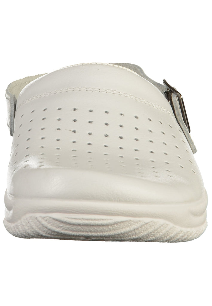 Rohde Clogs Leder Weiß