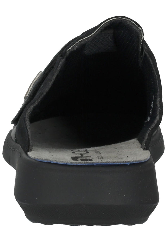 Rohde Clogs Nappaleder Schwarz