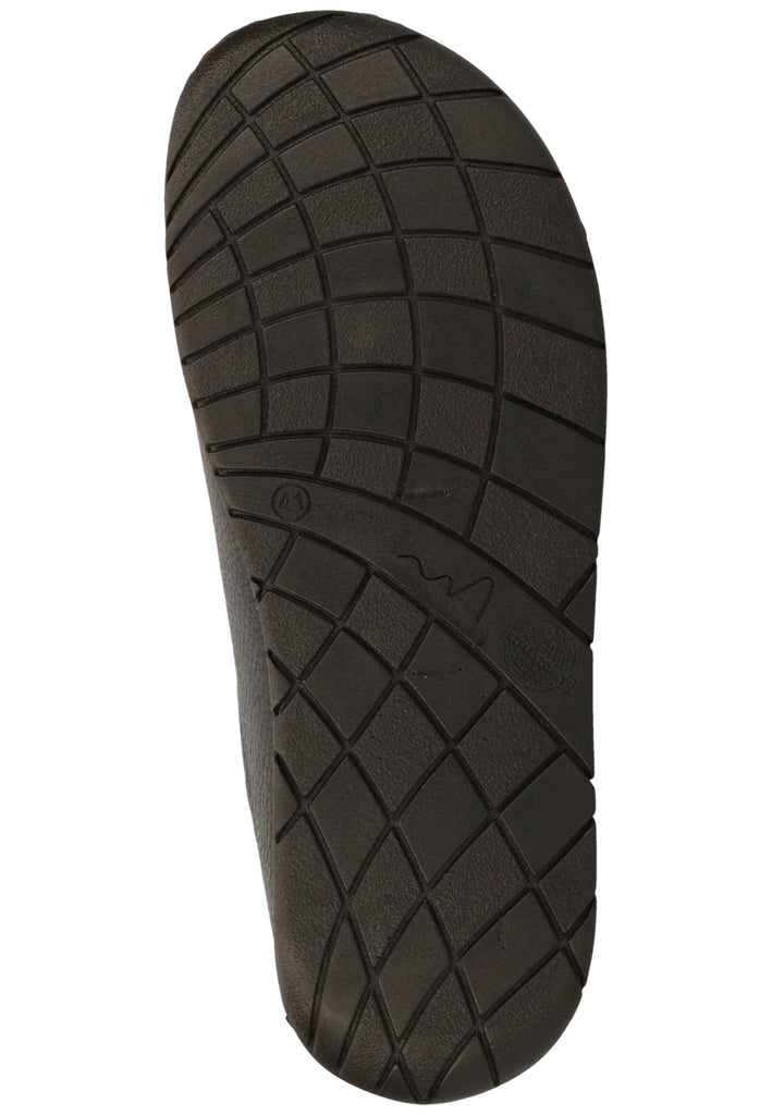 Rohde Clogs Nappaleder Schwarz