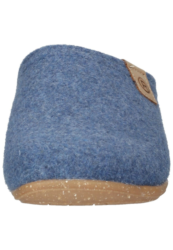 Rohde Hausschuhe Filz Blau