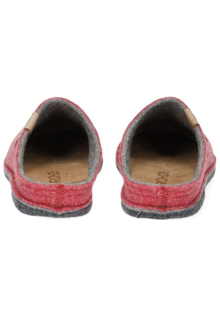Rohde Hausschuhe Filz Bordeaux