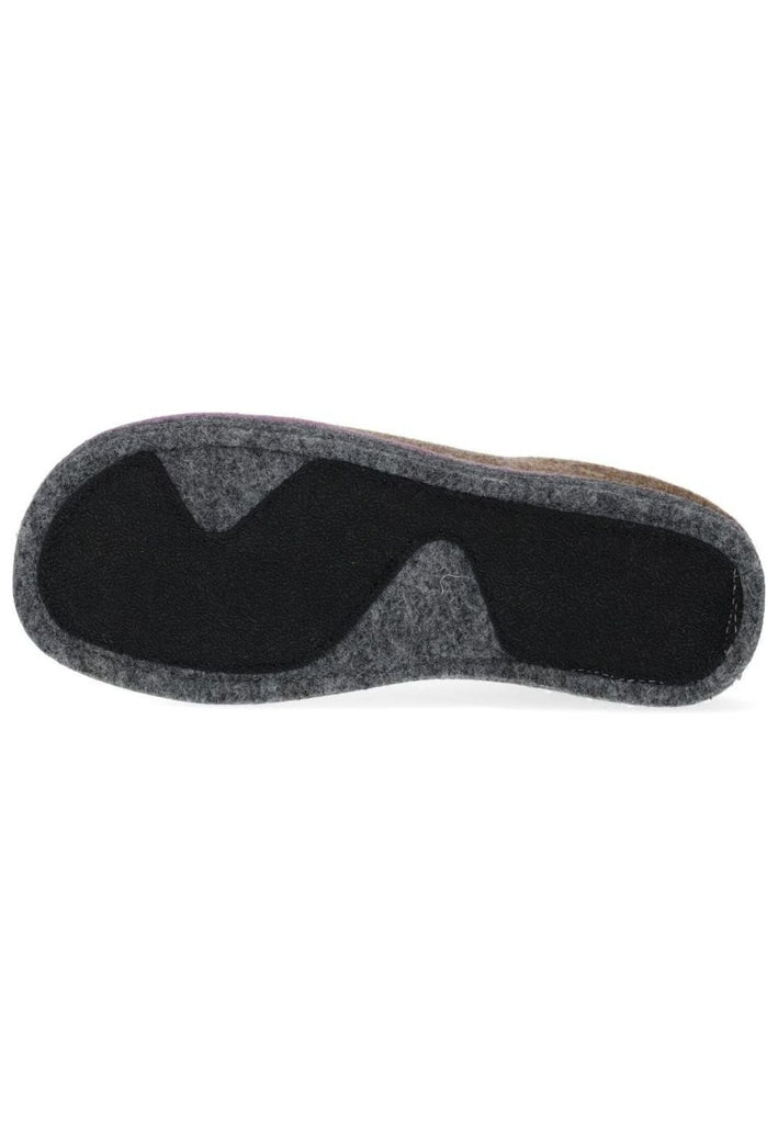 Rohde Hausschuhe Filz Leinen