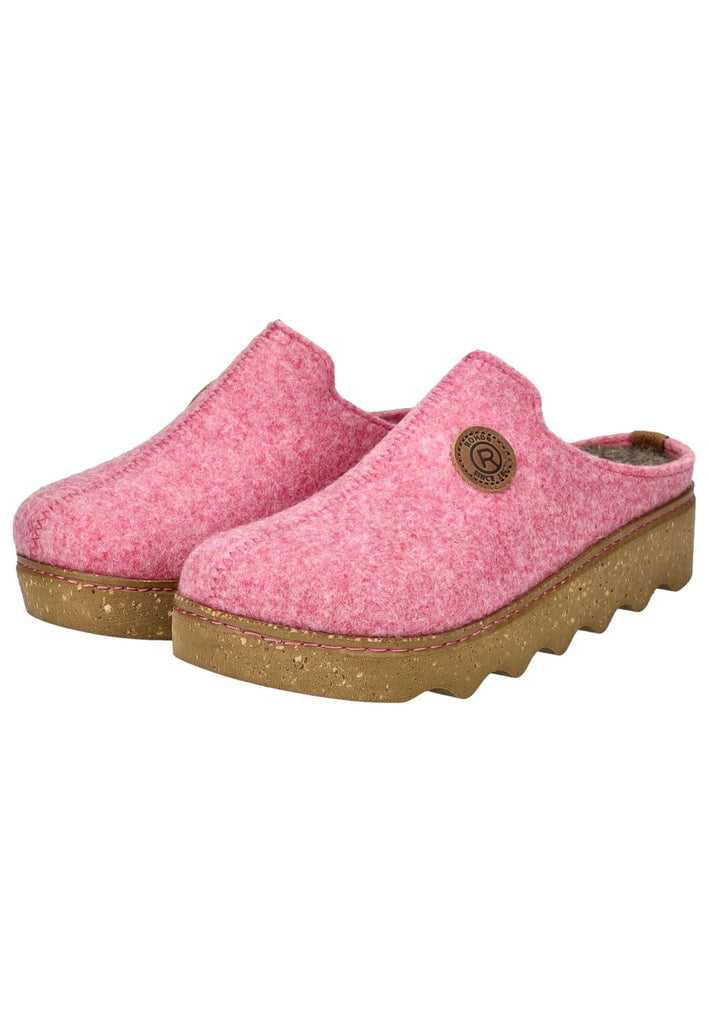 Rohde Hausschuhe Filz Pink