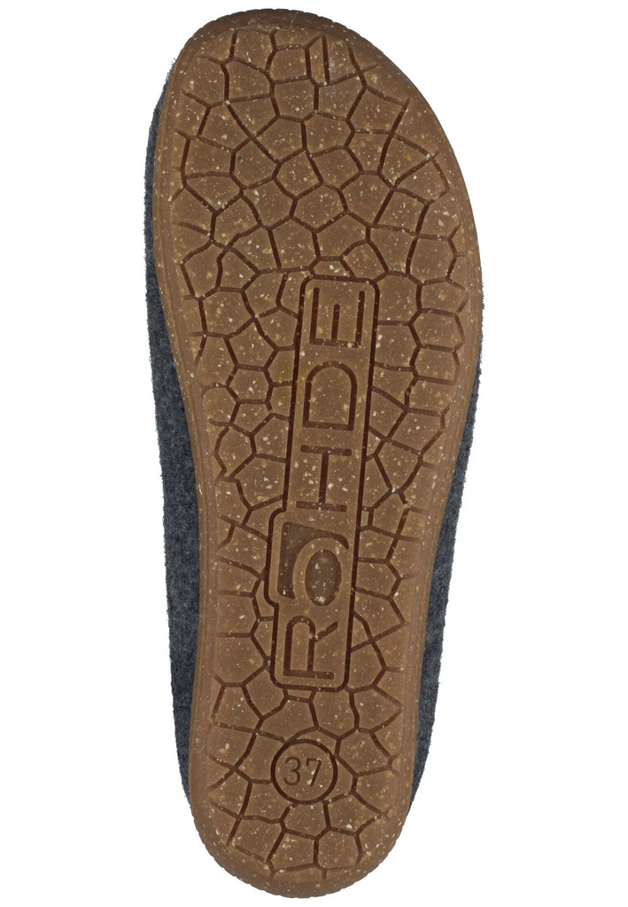 Rohde Hausschuhe Filz Platin