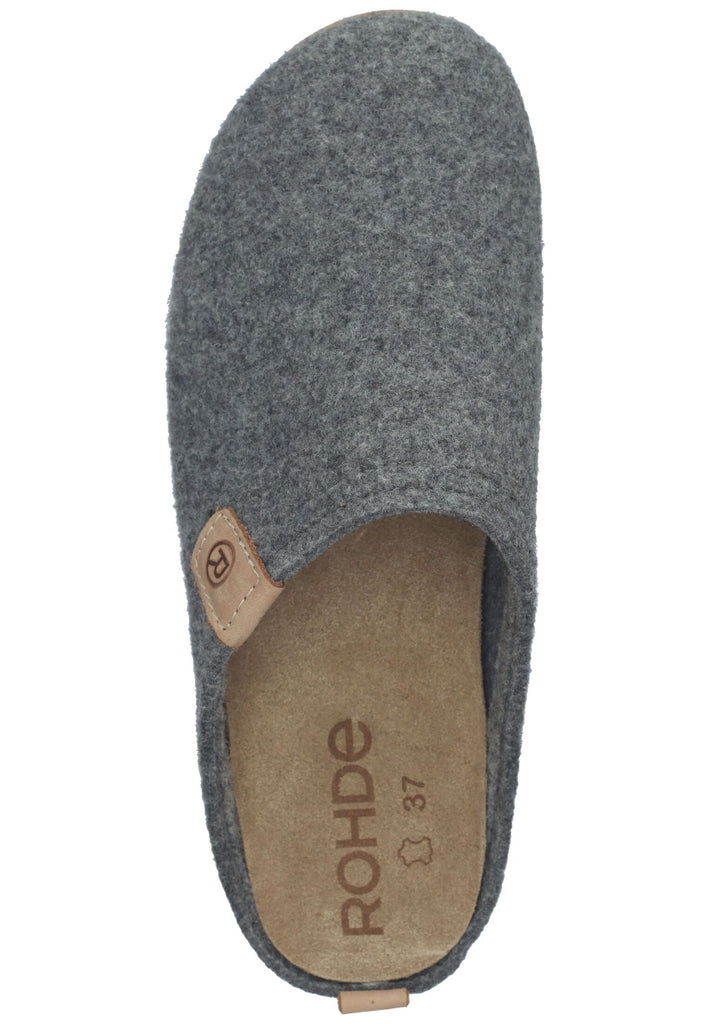 Rohde Hausschuhe Filz Platin