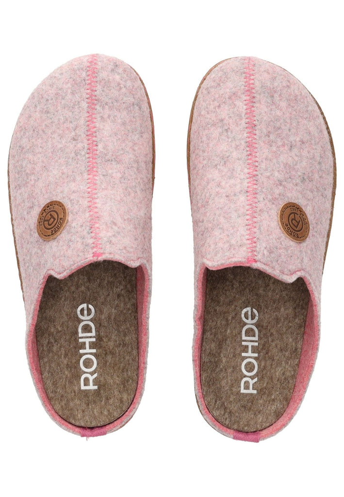 Rohde Hausschuhe Filz Rose