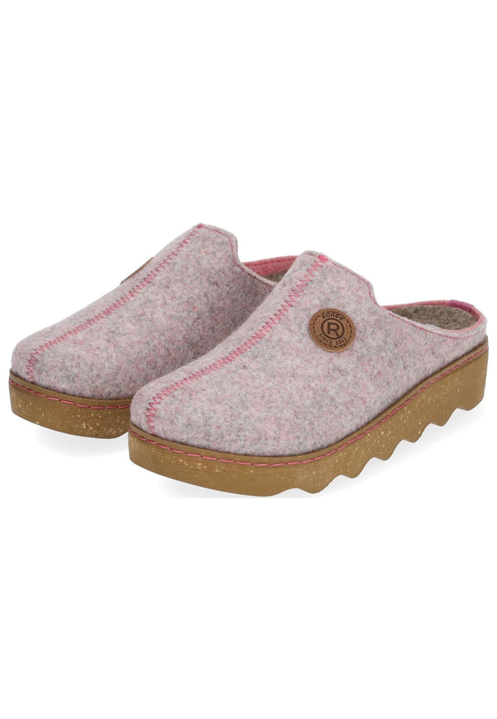 Rohde Hausschuhe Filz Rose