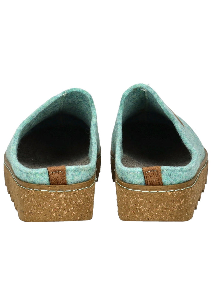 Rohde Hausschuhe Filz Türkis