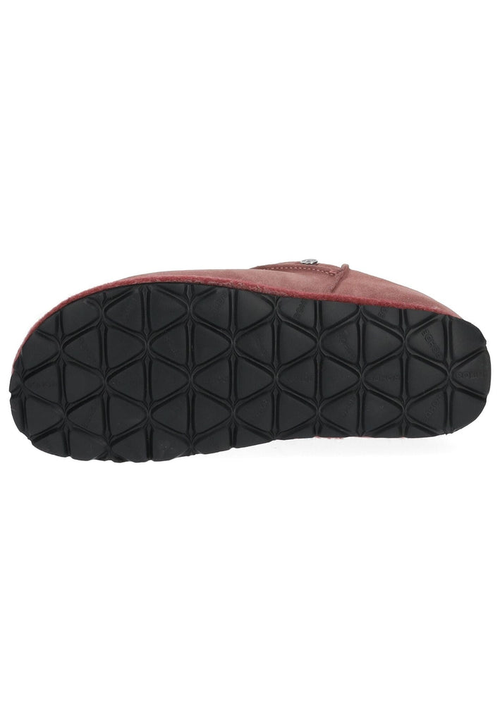 Rohde Hausschuhe Leder Altrosa Warmfutter