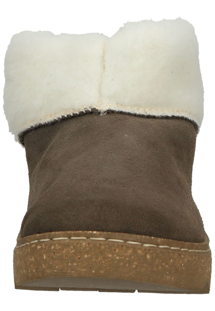 Rohde Hausschuhe Leder Erde Warmfutter