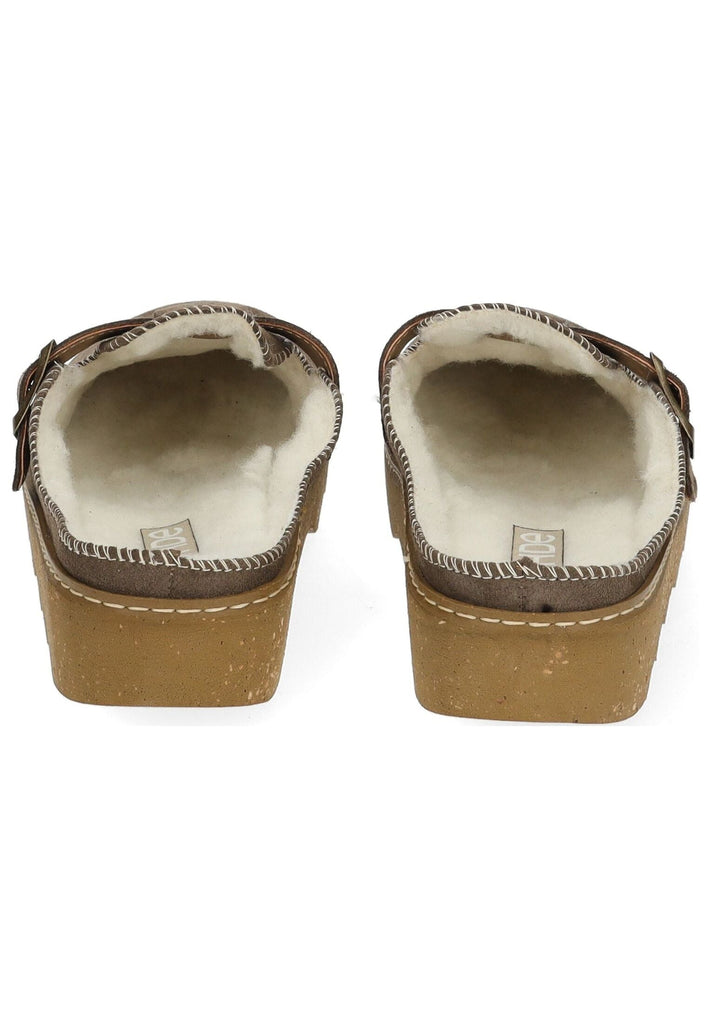 Rohde Hausschuhe Leder Erde Warmfutter