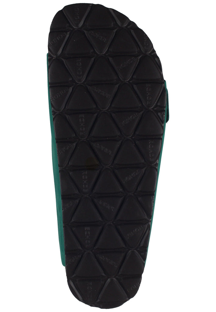 Rohde Hausschuhe Leder Grün