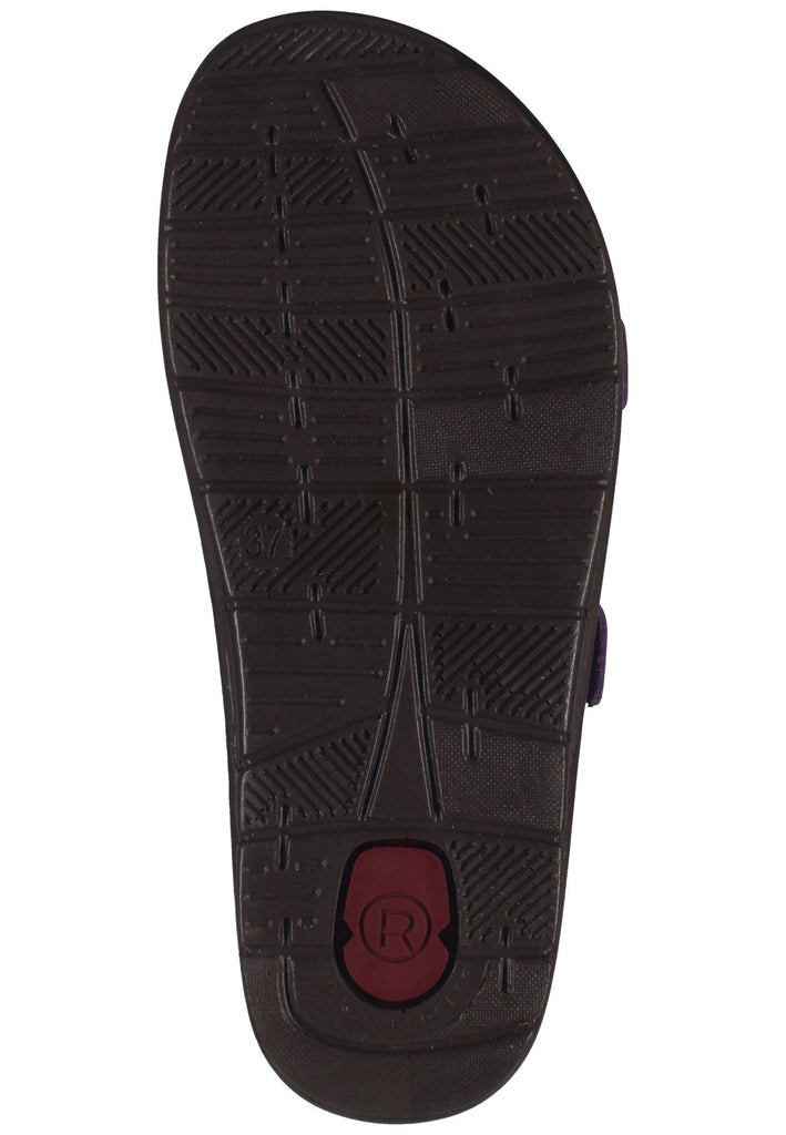 Rohde Hausschuhe Leder Lila