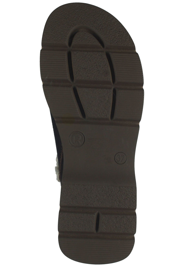 Rohde Hausschuhe Leder Mocca Warmfutter