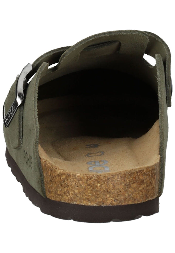 Rohde Hausschuhe Leder Olive
