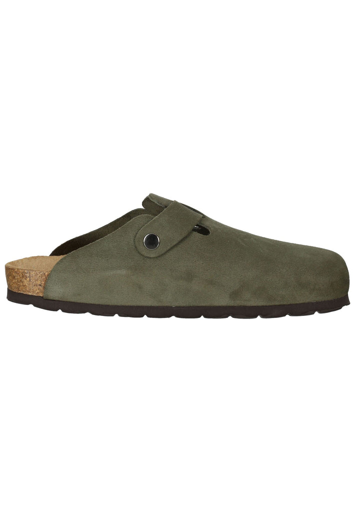 Rohde Hausschuhe Leder Olive