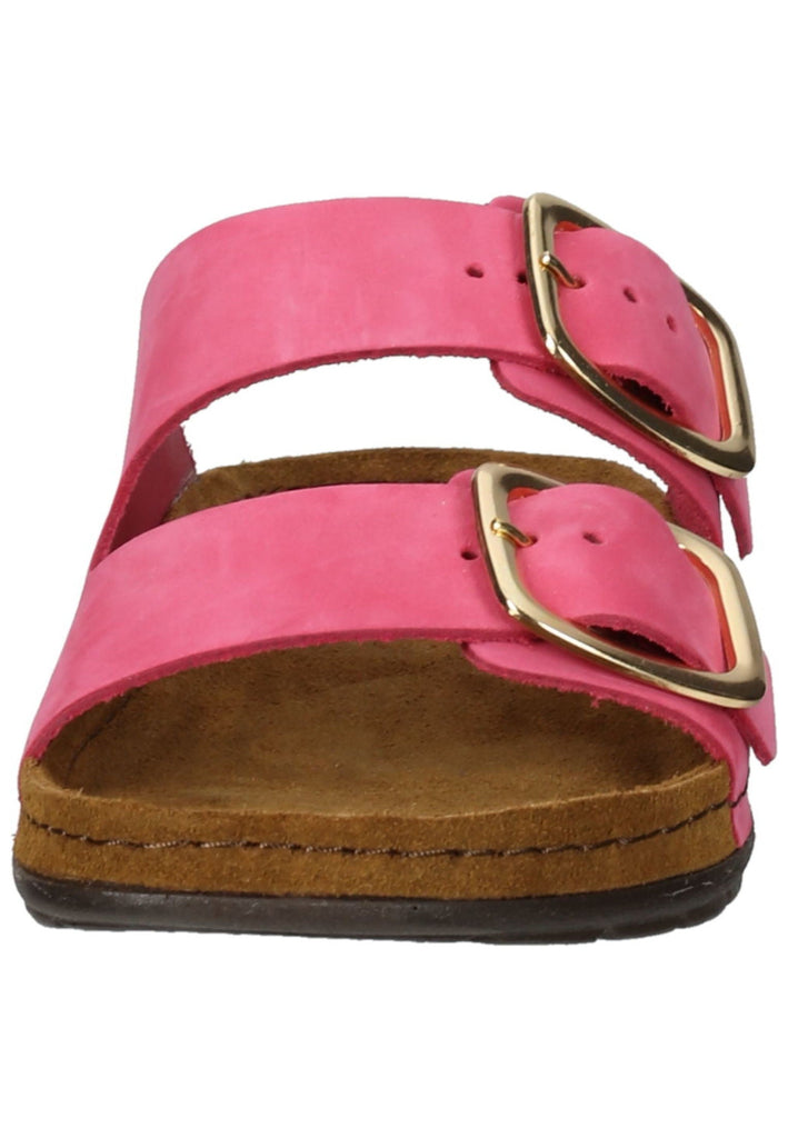 Rohde Hausschuhe Leder Pink