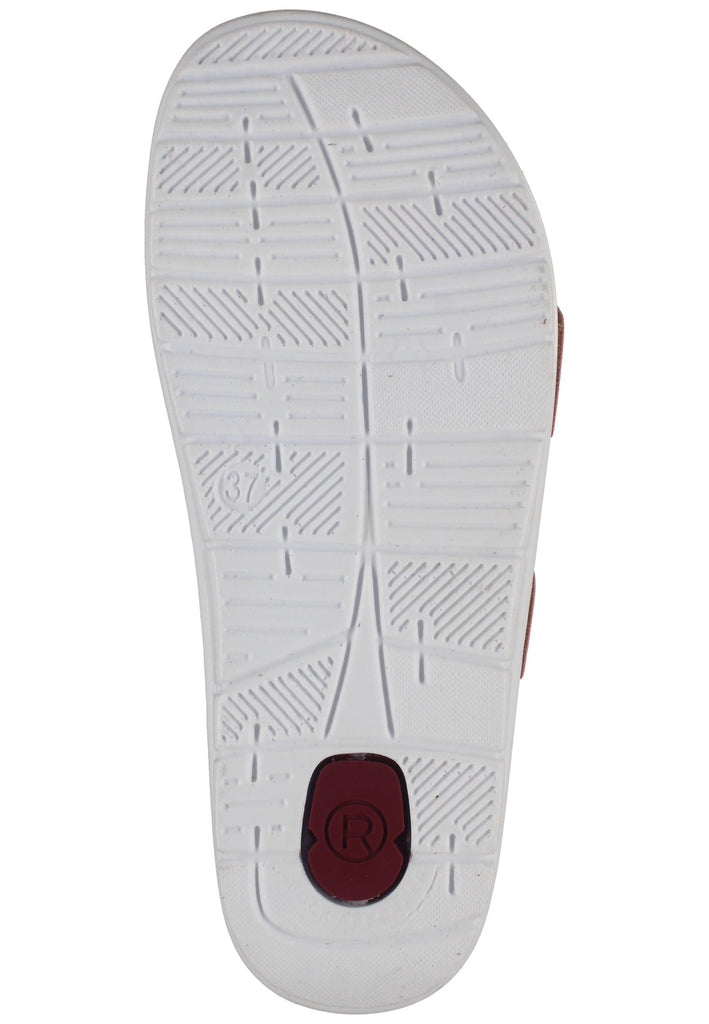 Rohde Hausschuhe Leder Rose