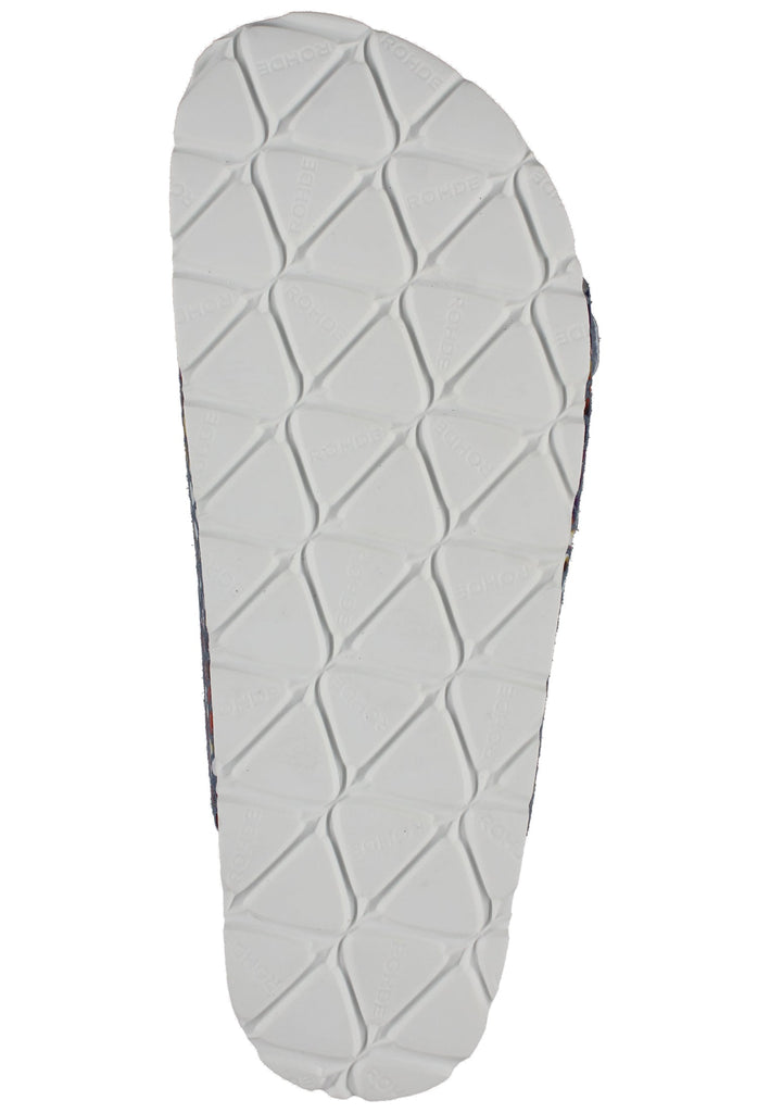 Rohde Hausschuhe Lederimitat Jeans