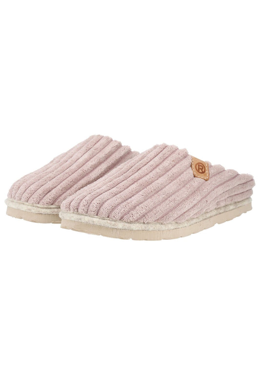 Rohde Hausschuhe Textil Altrosa