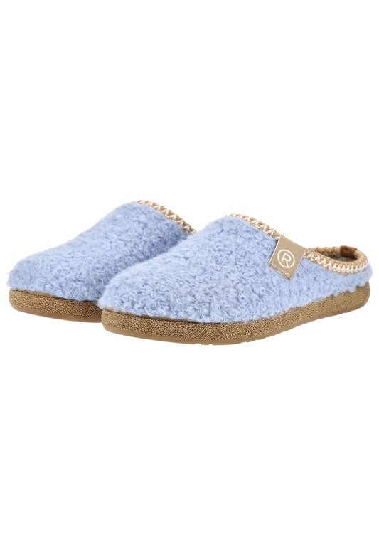 Rohde Hausschuhe Textil Blau