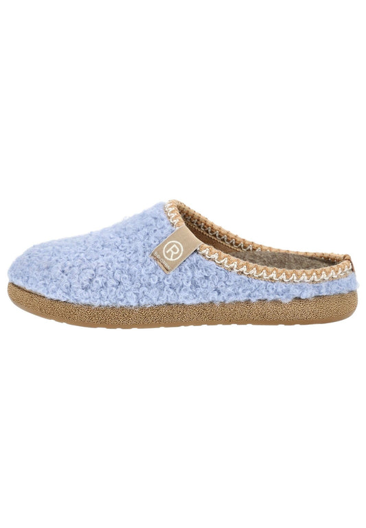Rohde Hausschuhe Textil Blau