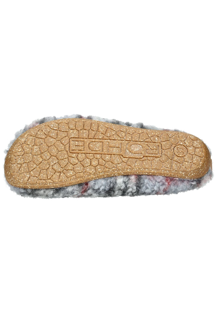 Rohde Hausschuhe Textil Blau/Multi