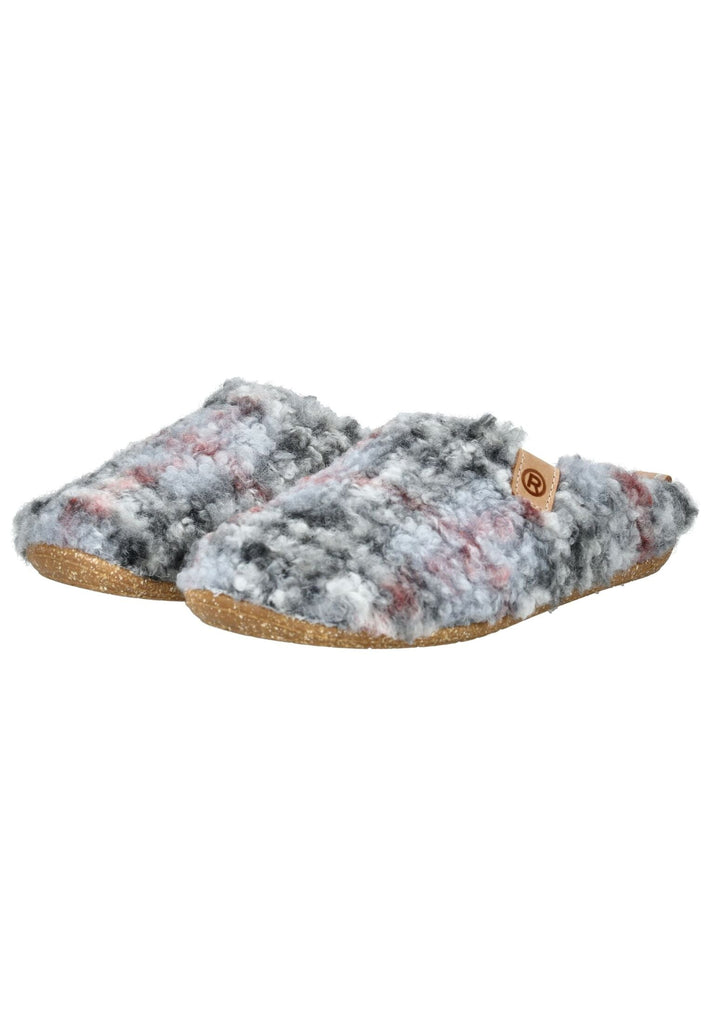 Rohde Hausschuhe Textil Blau/Multi