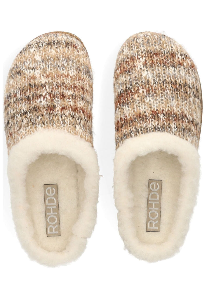 Rohde Hausschuhe Textil Ginger Warmfutter